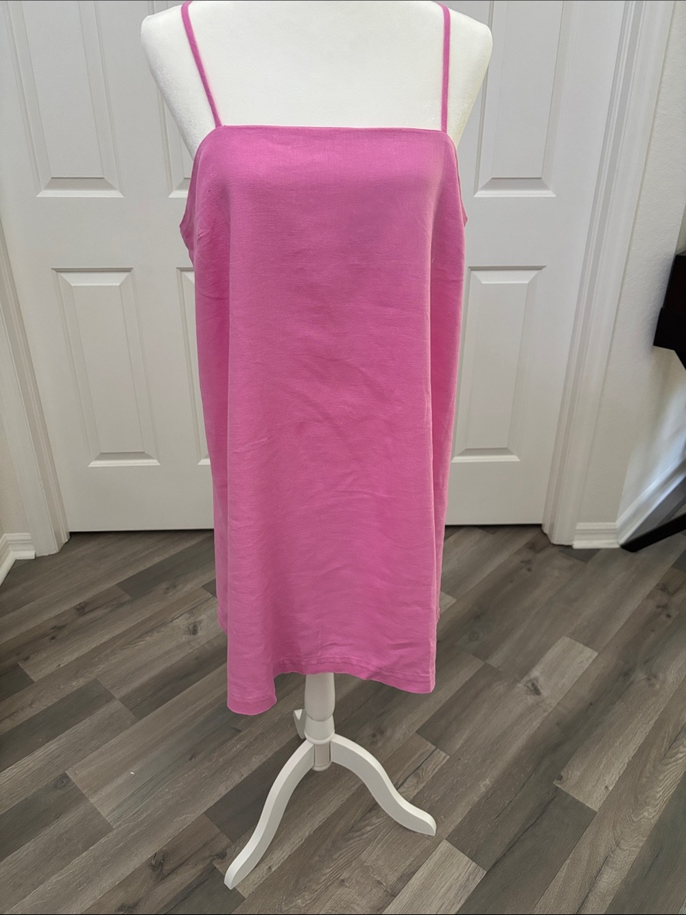 Target Pink Women's Linen Dress with Retail Tag